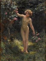 In the Flower Garden