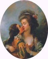 A Couple Kissing