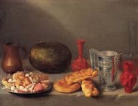 Still Life with Bread Roll