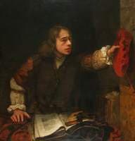 A Young Man Reaching for his Cap