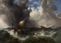 Ship on Fire off the North Foreland