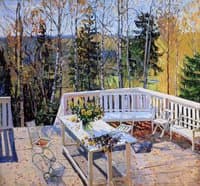 Terrace in Autumn