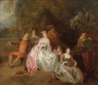 Gallant Scene in a Park