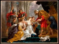 Esther Presents herself at the Palace.