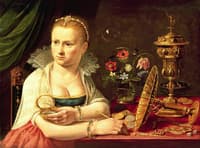 A Vanitas Portrait of a Lady