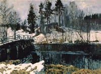 Spring in Abramtsevo