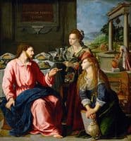 Christ with Mary and Martha