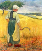Young Breton with a Sickle