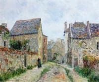A Street in Old St. Lunaire