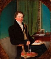 Portrait of the anatomist Henrik Carl Bang Bendz