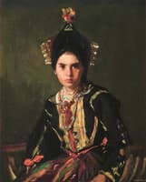 La Montera: Segovia Girl in Fiesta Costume