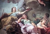 The Elevation of the Great Elector into Olympus (detail)
