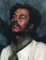 Portrait of a Man with a Green Cravat
