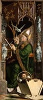 Altarpiece of the Church Fathers (right panel: Saint Ambrose)