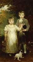Arthur Victor Agar-Robartes and Edith Violet Kathleen Agar-Robartes as Children