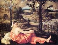 Woman Reclining in a Landscape