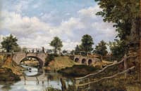 An Old Bridge at Hendon, Middlesex