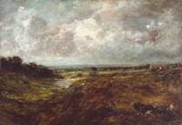 Branch Hill Pond, Hampstead, with a Cart and Carters