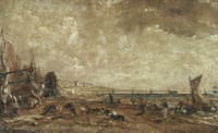 Sketch for 'Marine Parade and Chain Pier, Brighton'