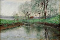 River Mouth in Spring