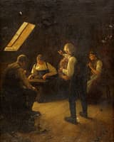 Musicians in the Attic Room