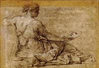 Study for the Muse Thalie