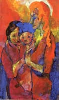 Mother and Two Children