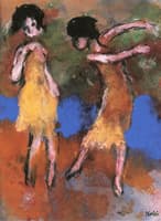 Two Dancing Girls