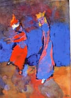 King and Dancing Woman