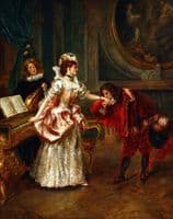 Figures In A Music Parlor