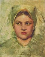 Study of a Head of a Hannakin