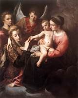 The Mystic Marriage of Saint Catherine