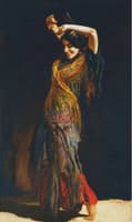 The flamenco dancer