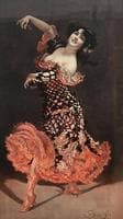 The flamenco dancer