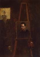 Self Portrait - Easel