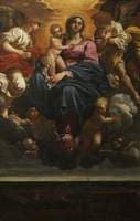 The Virgin and Child in the Clouds