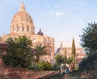 St. Peter's from the Vatican Garden