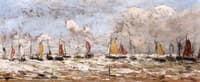 Fishing Fleet off the Dutch Coast