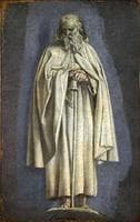 Christian Figures, St Anthony Standing and Holding a Bell