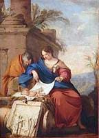 Rest of the Holy Family (study)