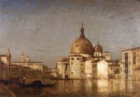 San Simeone Piccolo beyond the Grand Canal, Venise