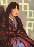 Indian Girl of San Ildefonso