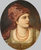Girl in Folk Costume