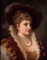 Lady In Renaissance Costume