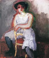 Woman Seated in a Chair