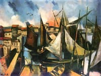 Sailboats at Le Havre