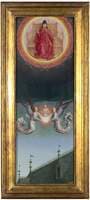 The Soul of St Bertin Carried up to God (detail from altarpiece)