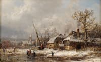 Village in Winter