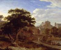 Two Churches and a Town Wall
