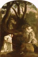 Life of Saint Bruno, Saint Bruno Praying in his Oratory